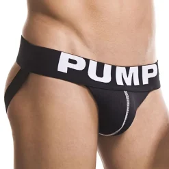 Jock Strap Pump! Noir