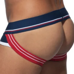 Jock Strap Push Up Sport Rouge