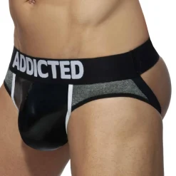 Jock Strap Rub Combi Noir