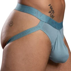 Jock Strap Show-It Apex Bleu Gris