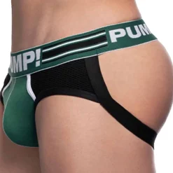 Jock Strap Sportboy Boost Vert - Noir