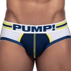 Jock Strap Sportboy Recharge Bleu Marine - Blanc