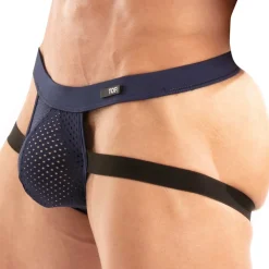 Jock Strap Tentation Microfibre Marine