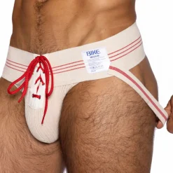 Jock Strap Vintage Lace-Up Crème