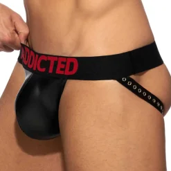 Jockstrap Rub Tape Cockring Noir