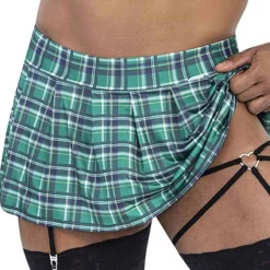 Jupe Porte-Jarretelle Verte