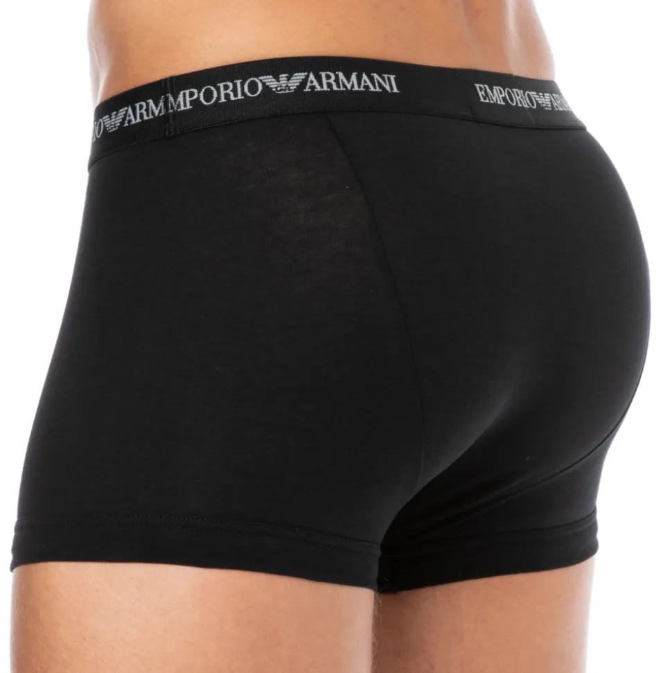 Lot de 3 Boxers Core Logoband Noirs