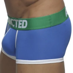 Lot de 3 Boxers Courts Basic Coton Rouge - Gris - Bleu