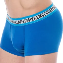 Lot de 3 Boxers Fashion Tape Coton Bleu - Noir - Blanc