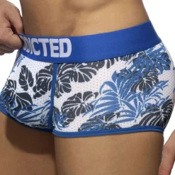 Lot de 2 Boxers Mesh Tropicana Bleu - Kaki