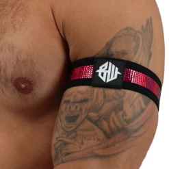 Lot de 2 Brassards Illuminator Rose Fluo