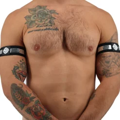 Lot de 2 Brassards Illuminator Argent