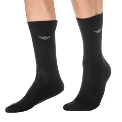 Lot de 3 Paires de Chaussettes Casual Coton Noir