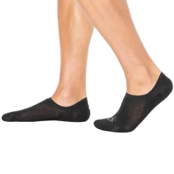 Lot de 3 Paires de Chaussettes Invisibles High Cut Noires