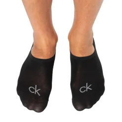 Lot de 3 Paires de Chaussettes Invisibles High Cut - Gris Chiné - Anthracite - Noir