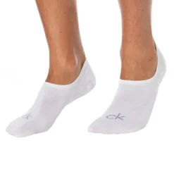 Lot de 3 Paires de Chaussettes Invisibles High Cut Blanches