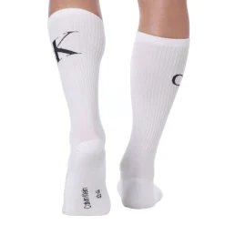Lot de 2 Paires de Chaussettes Sport cK Blanches