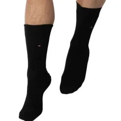 Lot de 2 Paires de Chaussettes Classiques Coton Noires