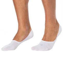 Lot de 3 Paires de Chaussettes Invisibles Mid Cut Blanches