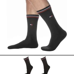 Lot de 2 Paires de Chaussettes Sport Iconic Noires