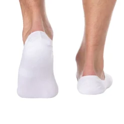 Lot de 3 Paires de Chaussettes Invisibles Casual Cotton Blanches