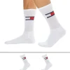 Lot de 2 Paires de Chaussettes de Sport Flag Blanches