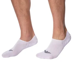 Lot de 3 Paires de Chaussettes Invisibles Eagle Blanches