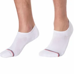 Lot de 2 Paires de Chaussettes Invisibles Tommy Jeans Blanches