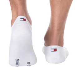 Lot de 2 Paires de Chaussettes Invisibles Tommy Jeans Blanches