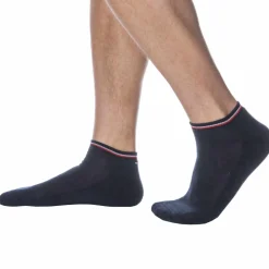 Lot de 2 Paires de Socquettes Sneaker Iconic Bleu Marine