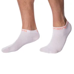 Lot de 3 Paires de Socquettes Extended Logo Blanches