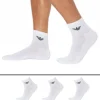 Lot de 3 Paires de Socquettes Sporty Sponge Blanches