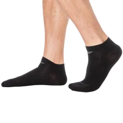 Lot de 3 Paires de Socquettes Casual Cotton Noires