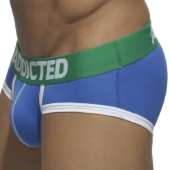 Lot de 3 Slips Basic Rouge - Gris - Bleu