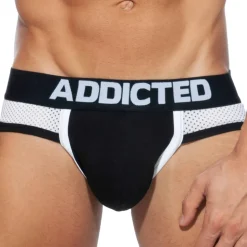 Lot de 3 Slips Combi Mesh Noir - Rouge - Bleu Marine