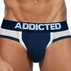 Lot de 3 Slips Combi Mesh Noir - Rouge - Bleu Marine