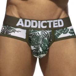 Lot de 2 Slips Mesh Tropicana Bleu - Kaki