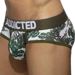 Lot de 2 Slips Mesh Tropicana Bleu - Kaki