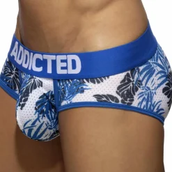 Lot de 2 Slips Mesh Tropicana Bleu - Kaki