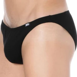 Lot de 3 Slips Mini Coton Noirs