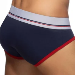 Lot de 3 Slips Tommy Coton Bleu Marine - Blanc - Rouge