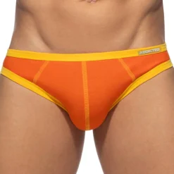 Lot de 3 Slips Twink Coton Orange - Gris - Kaki