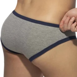 Lot de 3 Slips Twink Coton Orange - Gris - Kaki