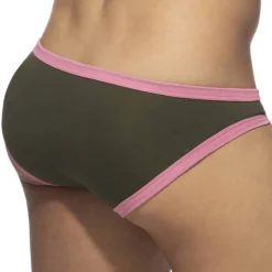 Lot de 3 Slips Twink Coton Orange - Gris - Kaki