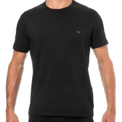 Lot de 2 T-Shirts Col Rond Core Logoband Noirs