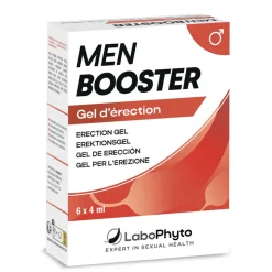 MenBooster Gel d'Erection - 6 Dosettes 4 ml