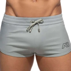 Mini Short Sport Swoosh Gris