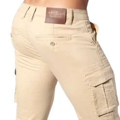 Pantalon Cargo Beige