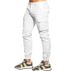 Pantalon Cargo Blanc