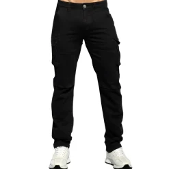 Pantalon Cargo Jeans Noir